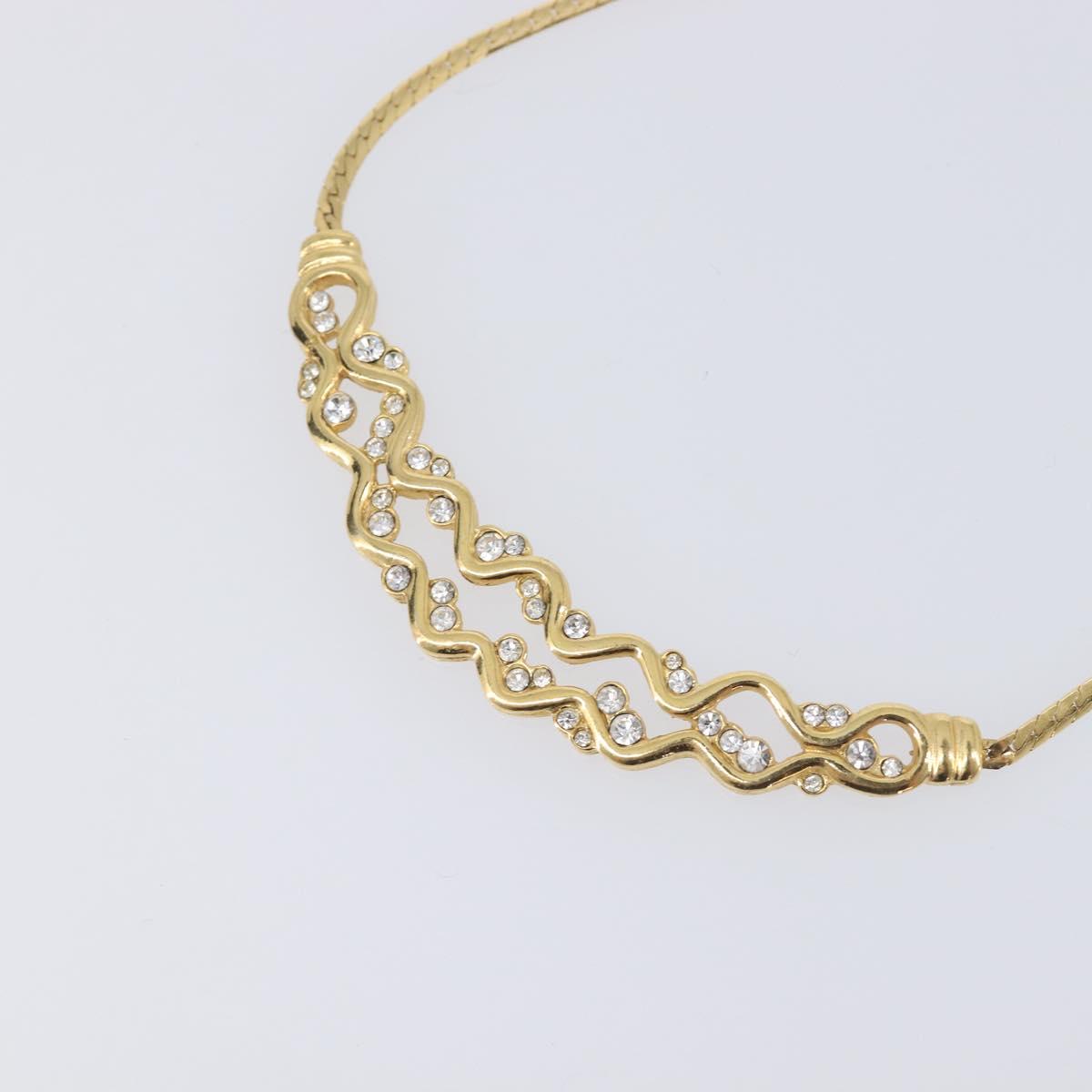 GIVENCHY Necklace metal Gold Auth 201734M