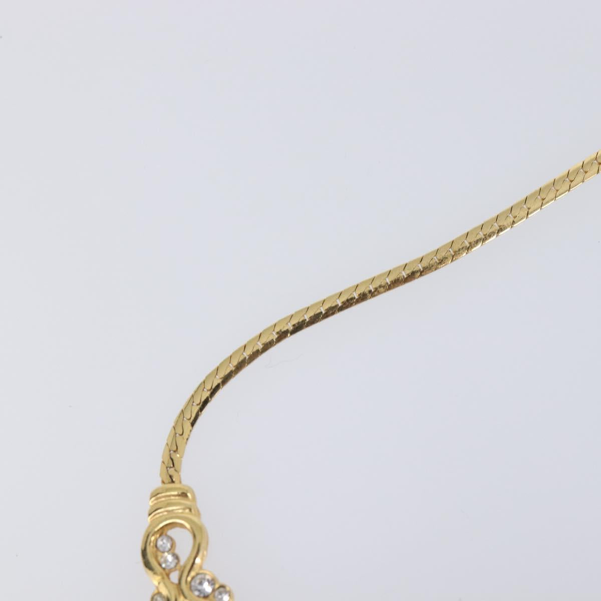 GIVENCHY Necklace metal Gold Auth 201734M