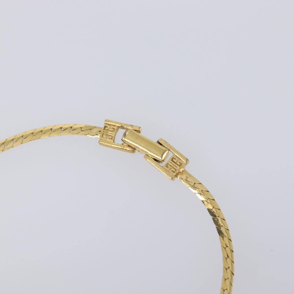 GIVENCHY Necklace metal Gold Auth 201734M