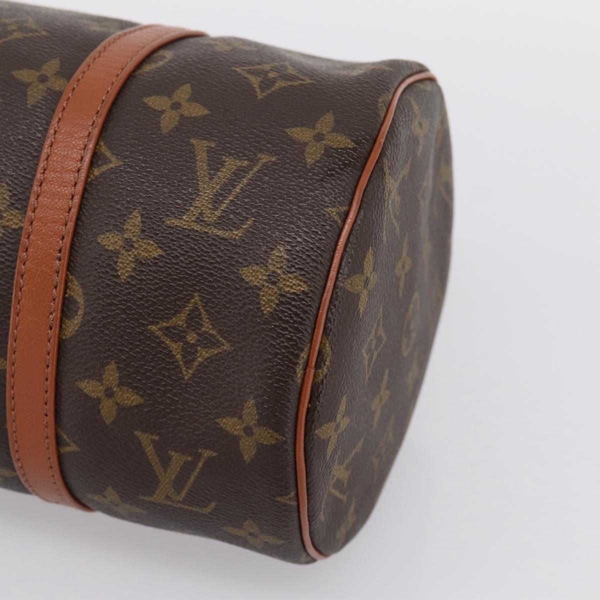 LOUIS VUITTON Monogram Papillon 30 Hand Bag M51385 LV Auth 201884A