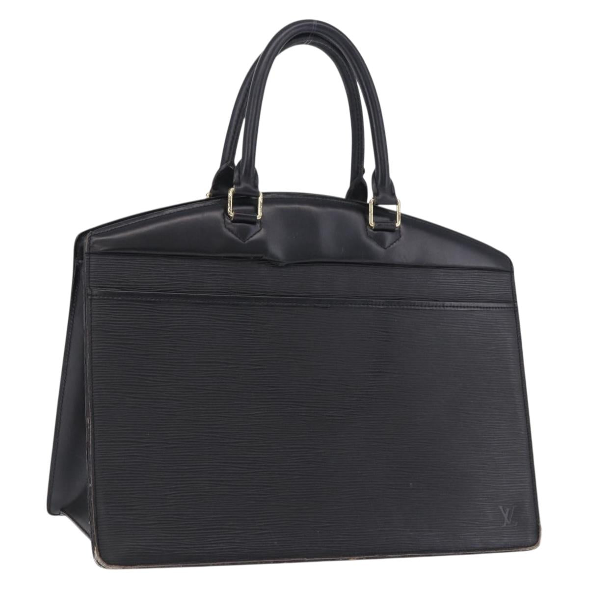 LOUIS VUITTON Epi Riviera Hand Bag Black M48182 LV Auth 201890