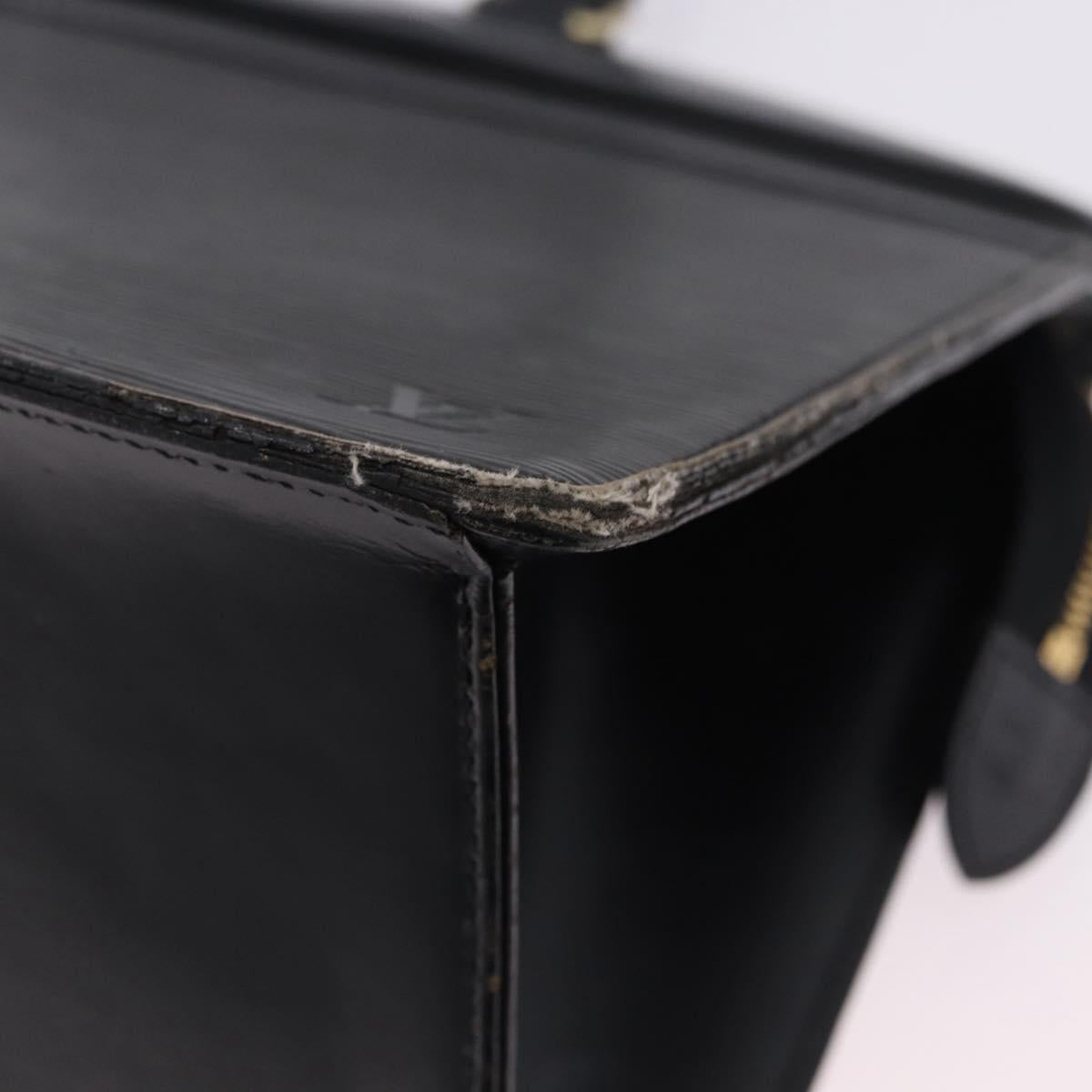 LOUIS VUITTON Epi Riviera Hand Bag Black M48182 LV Auth 201890