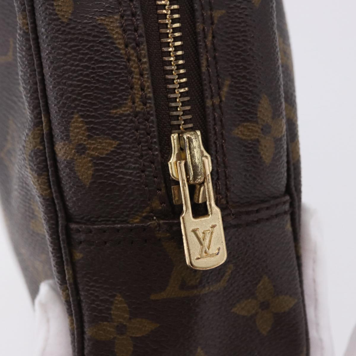 LOUIS VUITTON Monogram Trousse Toilette 23 Clutch Bag M47524 LV Auth 201893