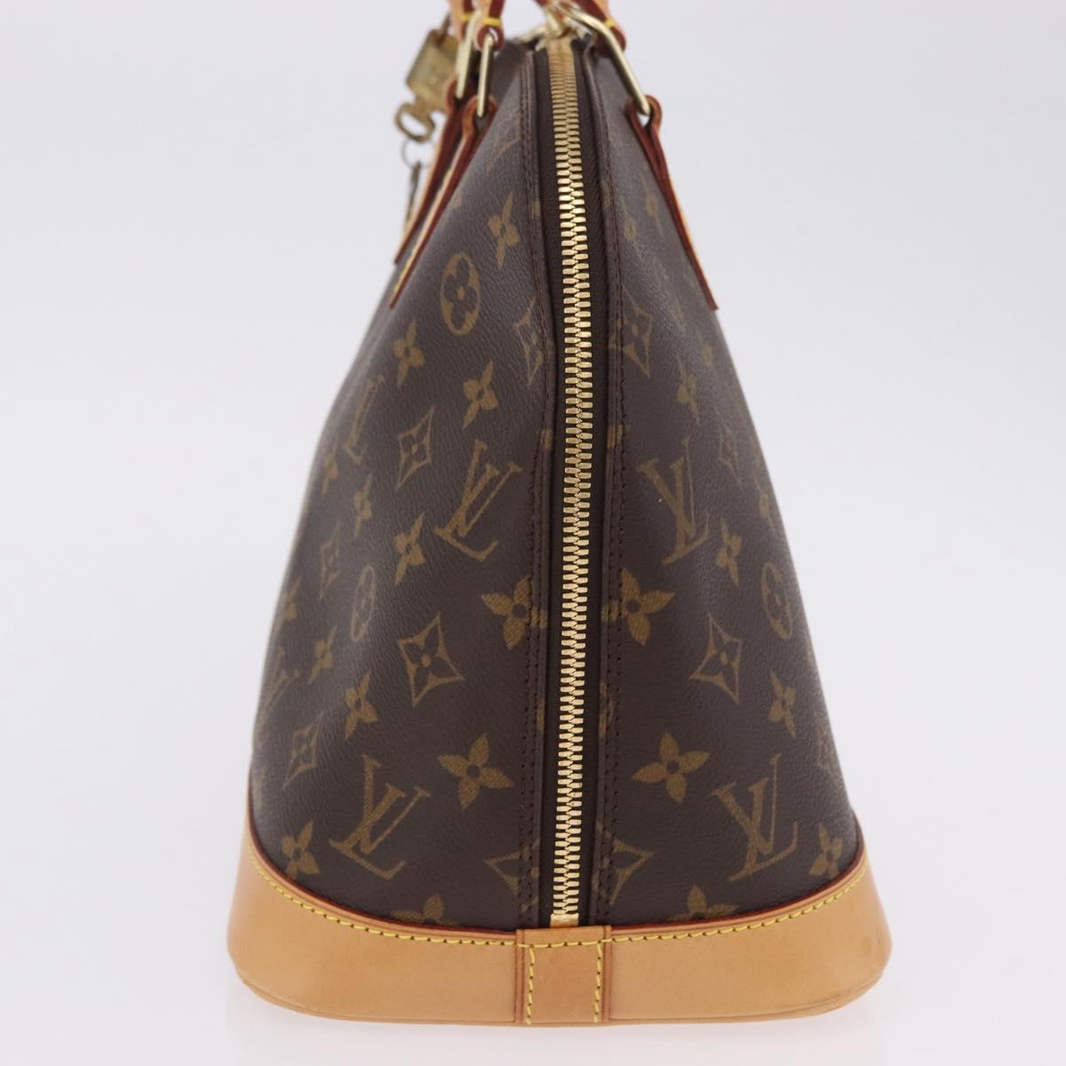 LOUIS VUITTON Monogram Alma Hand Bag M51130 LV Auth 201901SAV