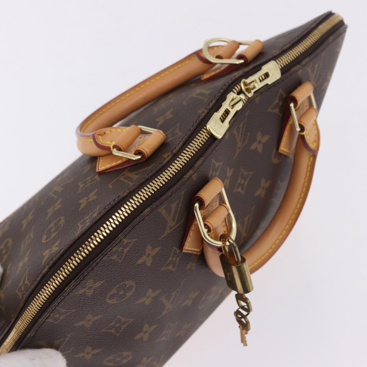LOUIS VUITTON Monogram Alma Hand Bag M51130 LV Auth 201901SAV
