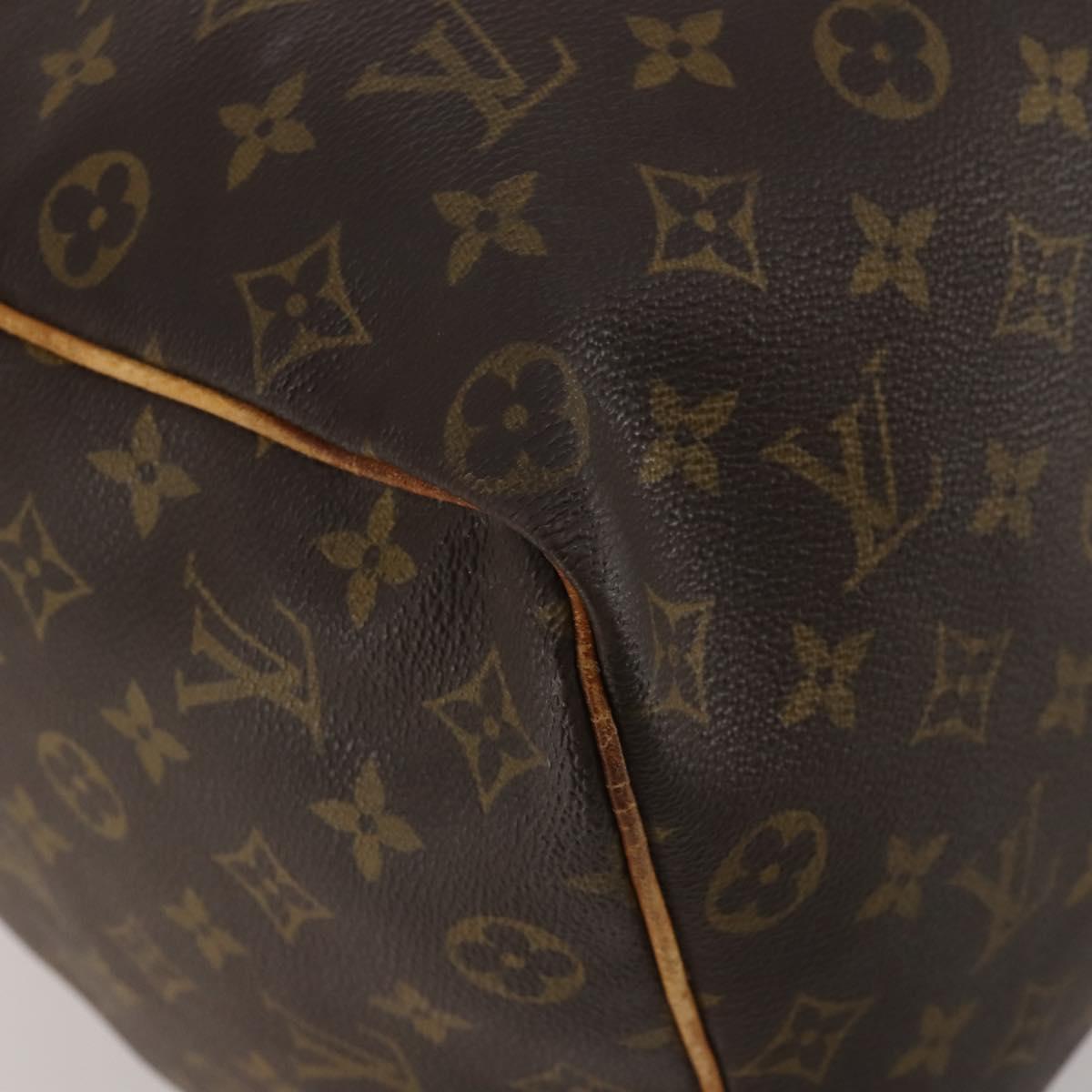 LOUIS VUITTON Monogram Keepall 45 Boston Bag M41428 LV Auth 201917