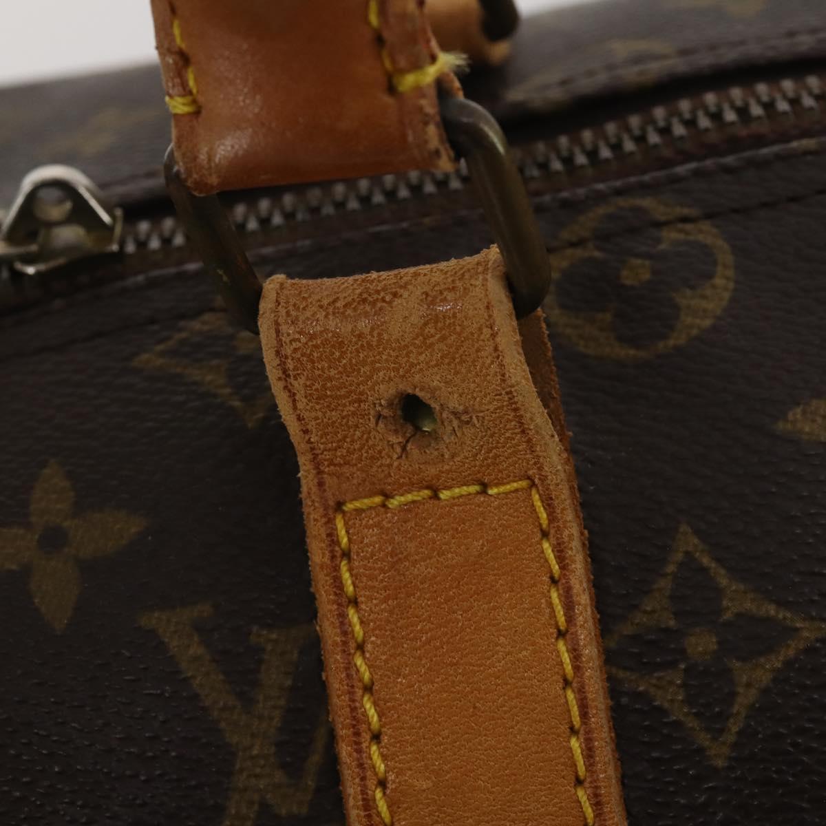 LOUIS VUITTON Monogram Keepall 45 Boston Bag M41428 LV Auth 201917