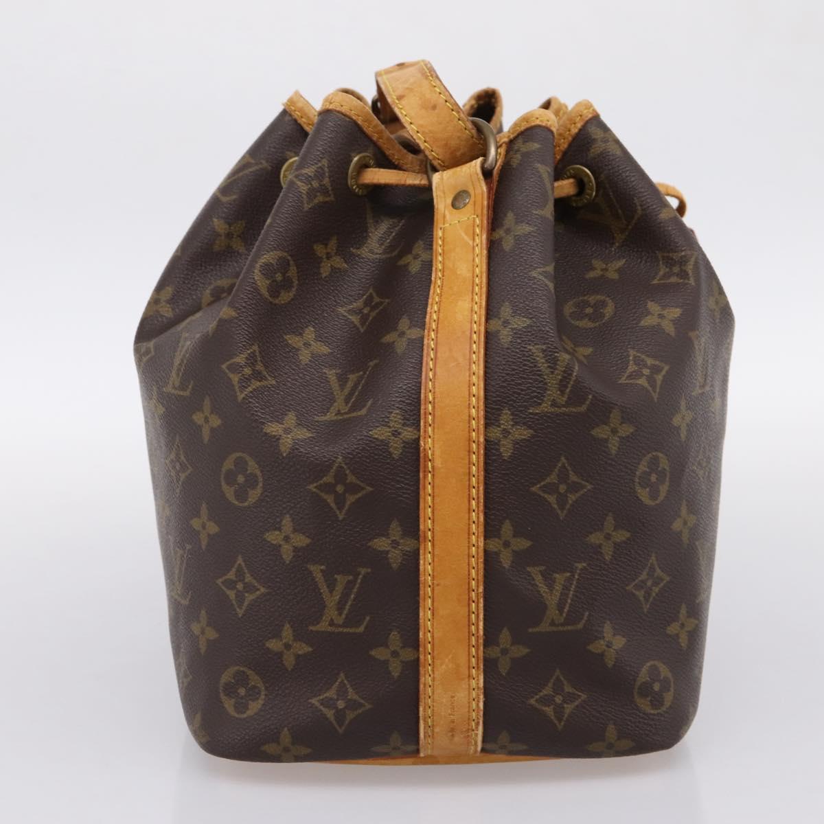 LOUIS VUITTON Monogram Petit Noe Shoulder Bag M42226 LV Auth 201918