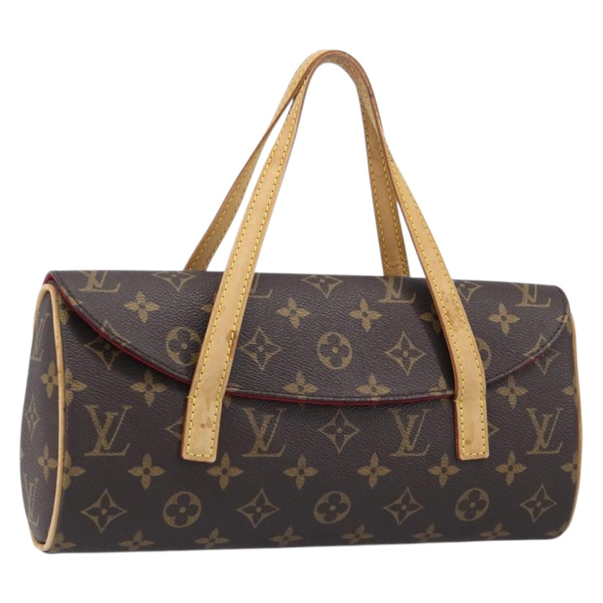 LOUIS VUITTON Monogram Sonatine Hand Bag M51902 LV Auth 201920