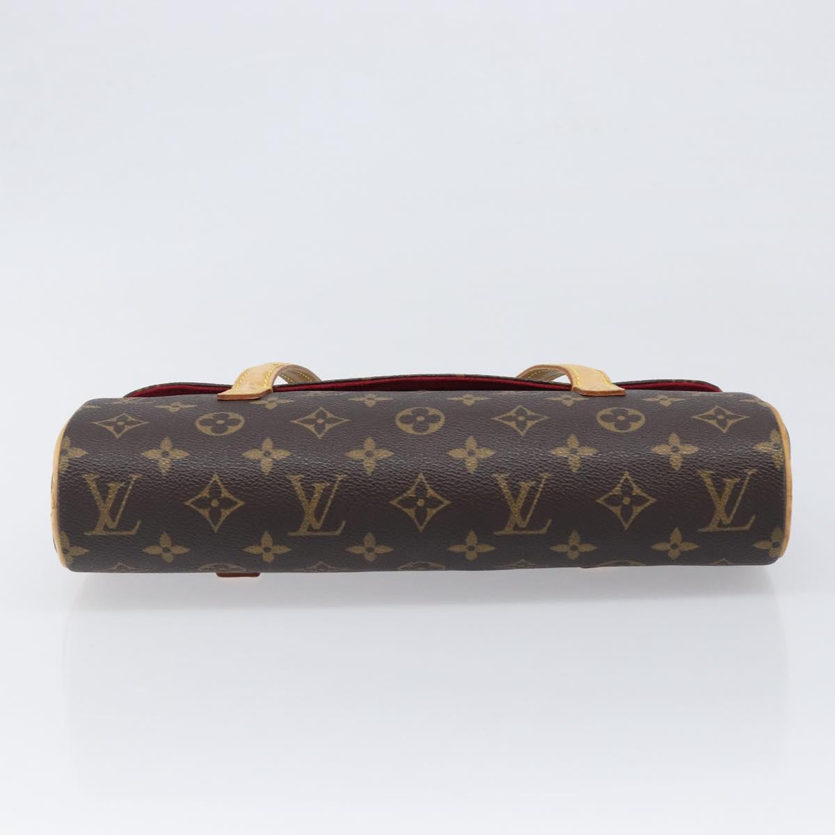 LOUIS VUITTON Monogram Sonatine Hand Bag M51902 LV Auth 201920