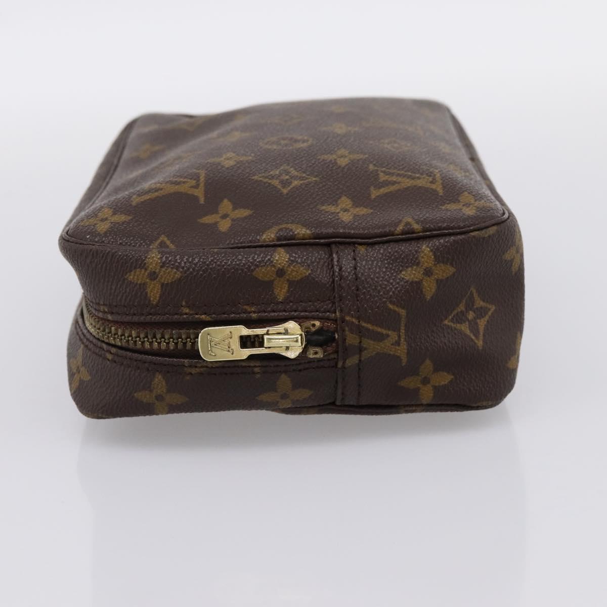LOUIS VUITTON Monogram Trousse Toilette 23 Clutch Bag M47524 LV Auth 201922A