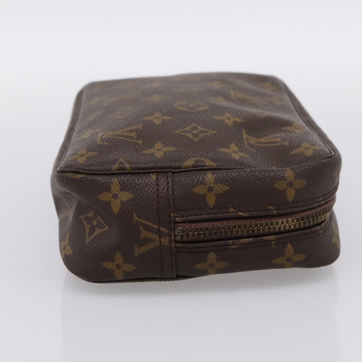 LOUIS VUITTON Monogram Trousse Toilette 23 Clutch Bag M47524 LV Auth 201922A