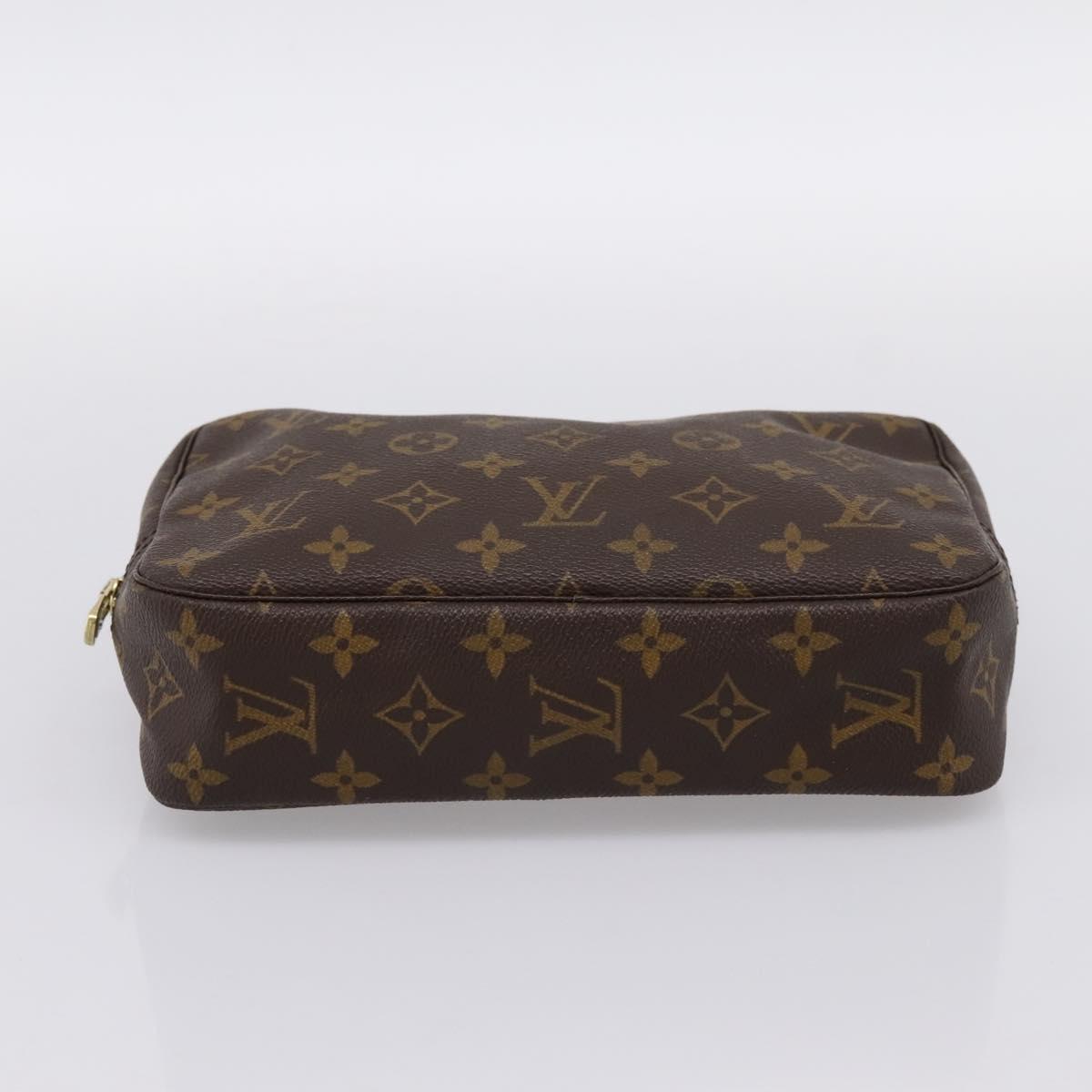 LOUIS VUITTON Monogram Trousse Toilette 23 Clutch Bag M47524 LV Auth 201922A