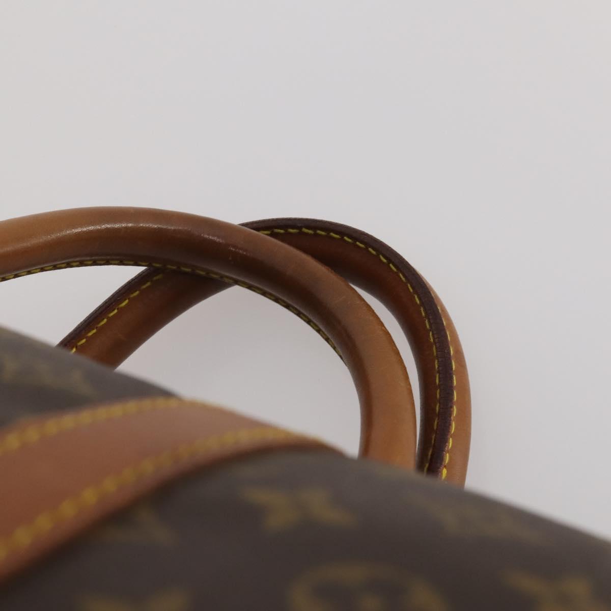 LOUIS VUITTON Monogram Keepall 55 Boston Bag M41424 LV Auth 201933