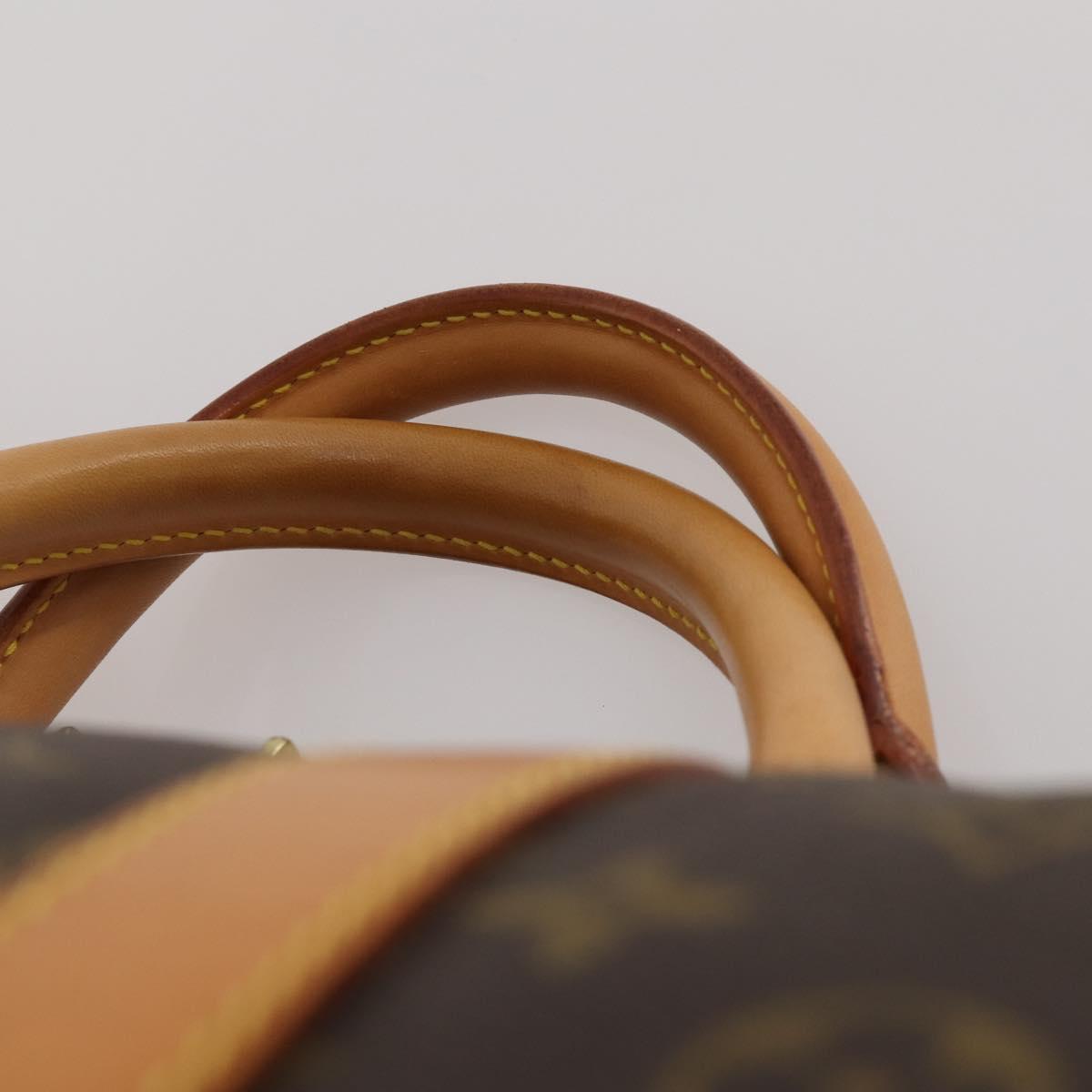 LOUIS VUITTON Monogram Keepall 60 Boston Bag M41422 LV Auth 201934V