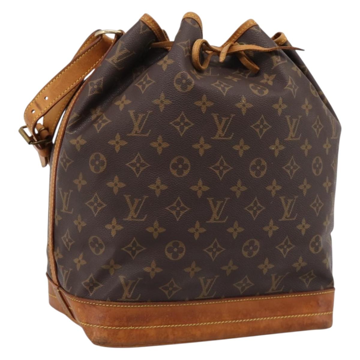 LOUIS VUITTON Monogram Noe Shoulder Bag M42224 LV Auth 201945