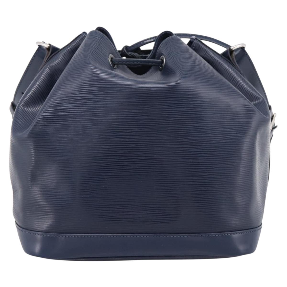 LOUIS VUITTON Epi Petit Noe Shoulder Bag Indigo M40675 LV Auth 201946A