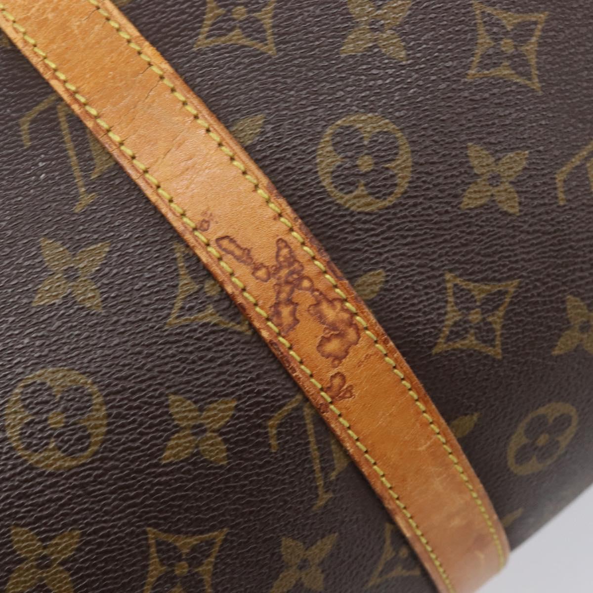 LOUIS VUITTON Monogram Sac Souple 35 Boston Bag M41626 LV Auth 201957