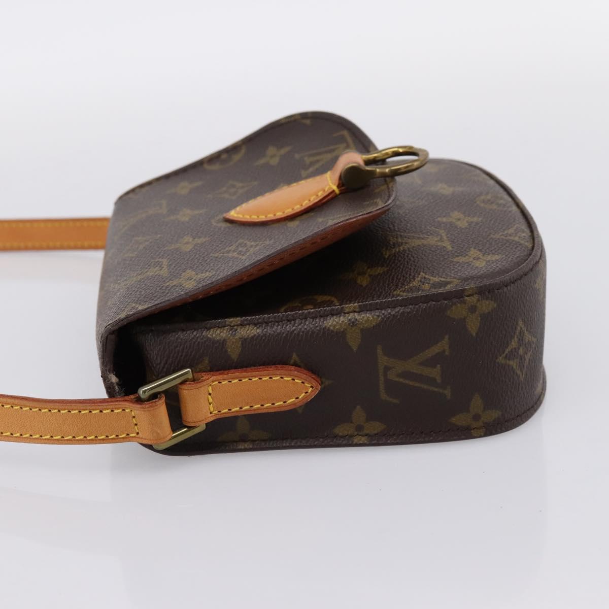 LOUIS VUITTON Monogram Saint Cloud PM Shoulder Bag M51244 LV Auth 201959A