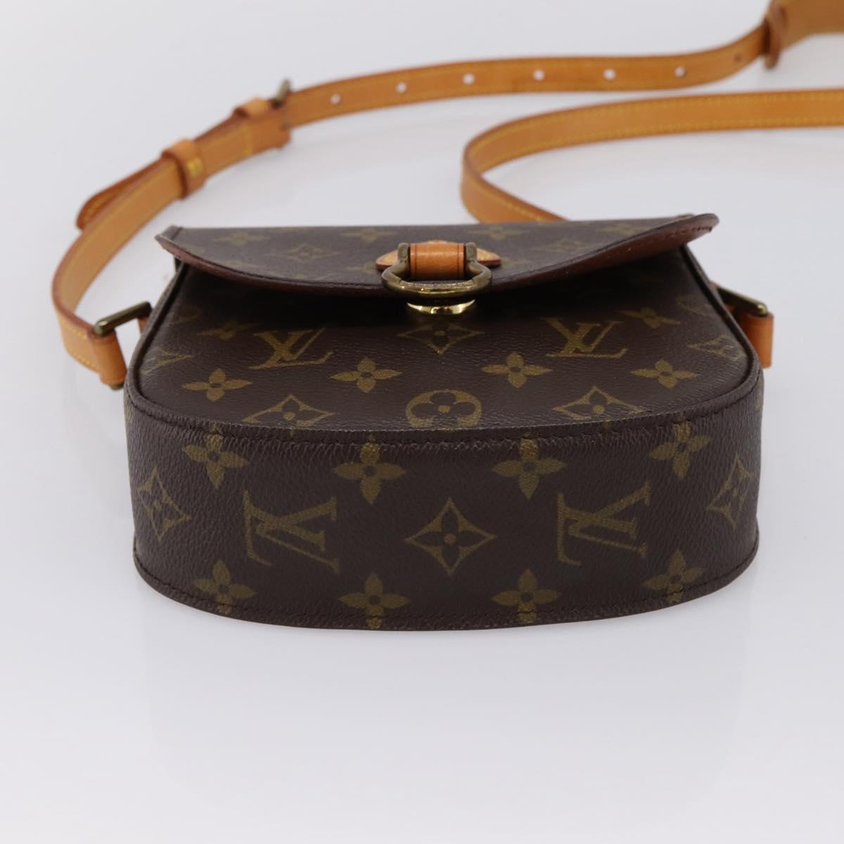 LOUIS VUITTON Monogram Saint Cloud PM Shoulder Bag M51244 LV Auth 201959A
