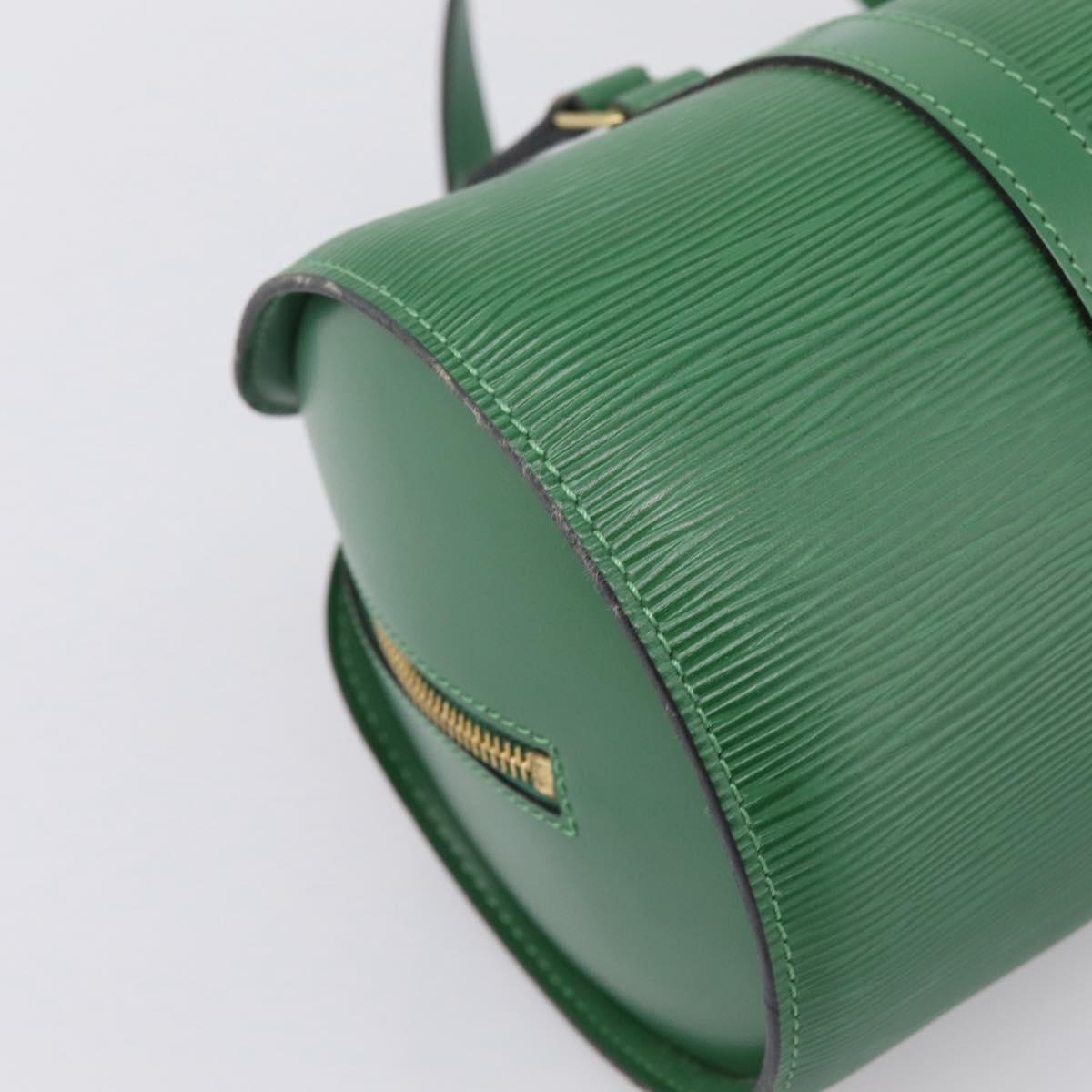 LOUIS VUITTON Epi Soufflot Hand Bag Green M52224 LV Auth 201968V