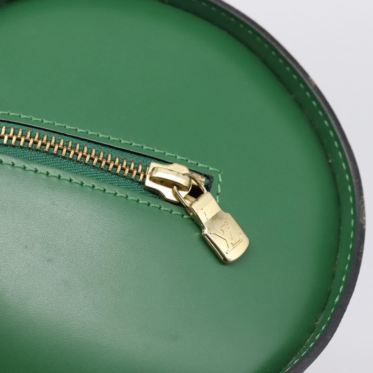 LOUIS VUITTON Epi Soufflot Hand Bag Green M52224 LV Auth 201968V