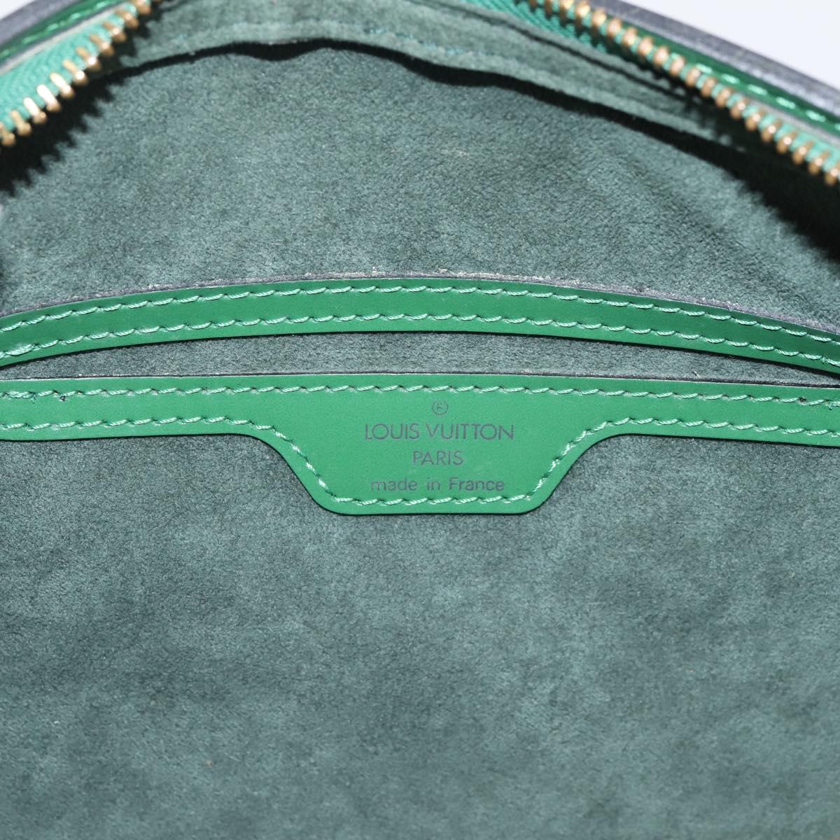 LOUIS VUITTON Epi Soufflot Hand Bag Green M52224 LV Auth 201968V