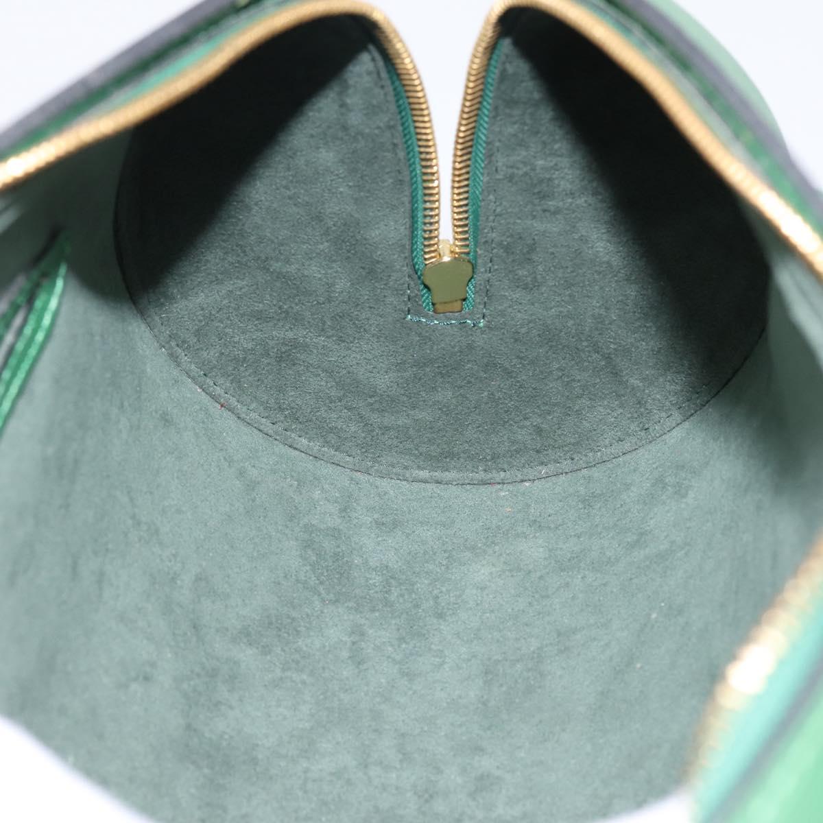 LOUIS VUITTON Epi Soufflot Hand Bag Green M52224 LV Auth 201968V