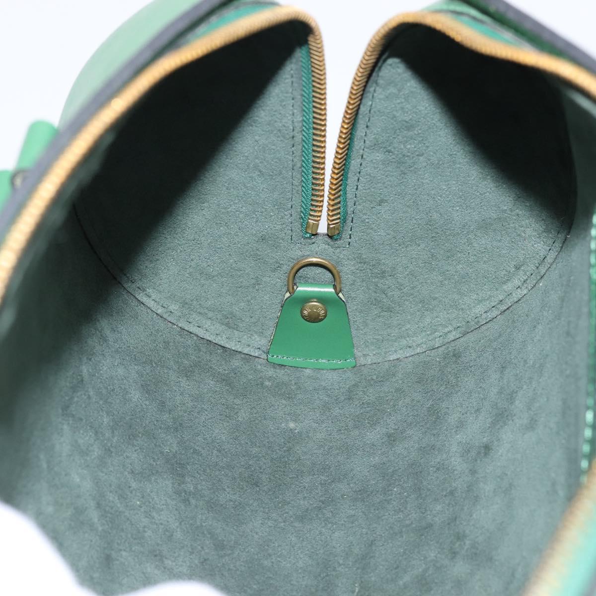 LOUIS VUITTON Epi Soufflot Hand Bag Green M52224 LV Auth 201968V