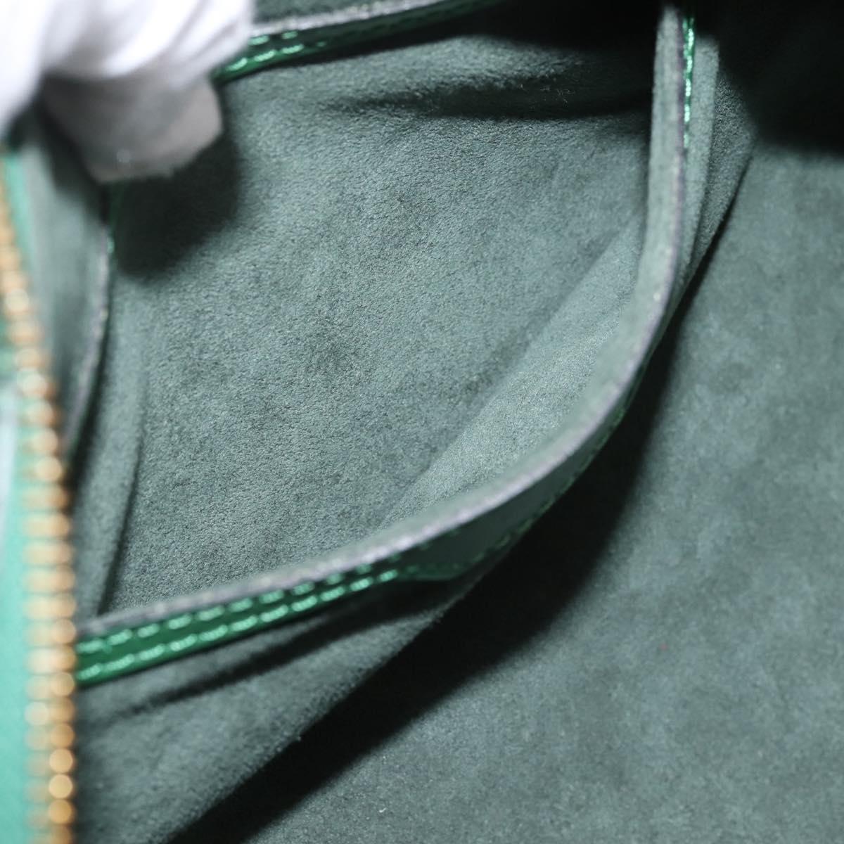 LOUIS VUITTON Epi Soufflot Hand Bag Green M52224 LV Auth 201968V