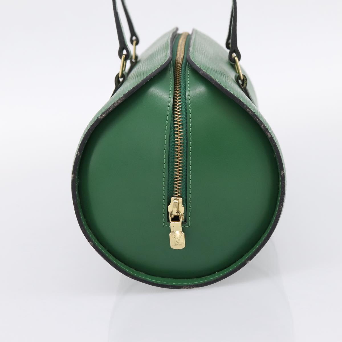 LOUIS VUITTON Epi Soufflot Hand Bag Green M52224 LV Auth 201968V