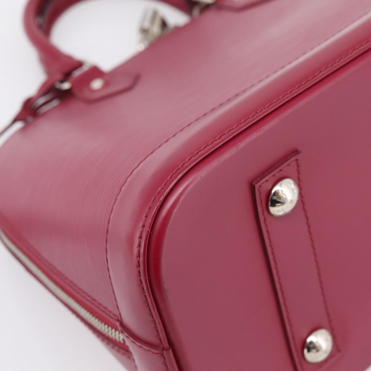 LOUIS VUITTON Epi Alma PM Hand Bag Fuchsia M40490 LV Auth 201977A