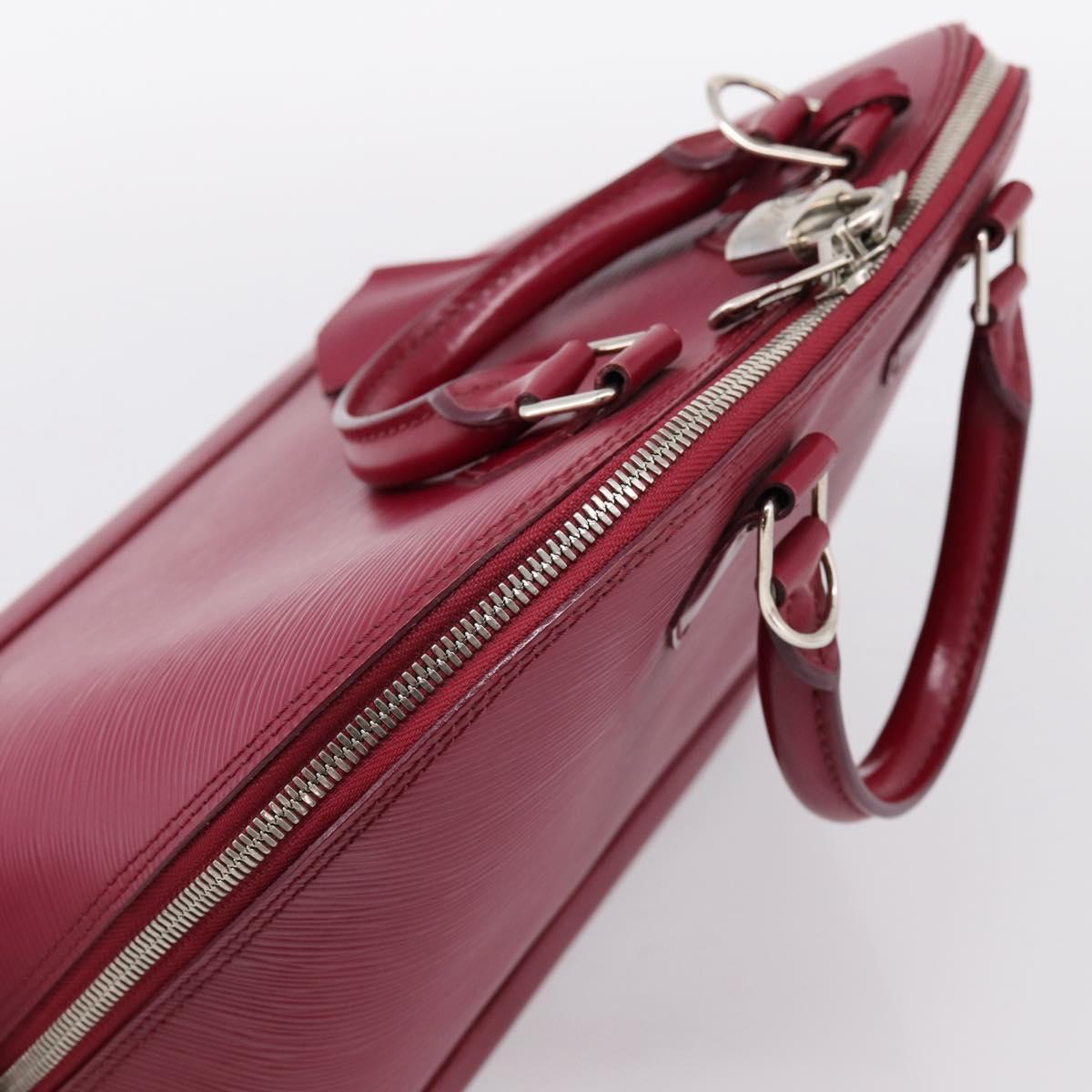 LOUIS VUITTON Epi Alma PM Hand Bag Fuchsia M40490 LV Auth 201977A