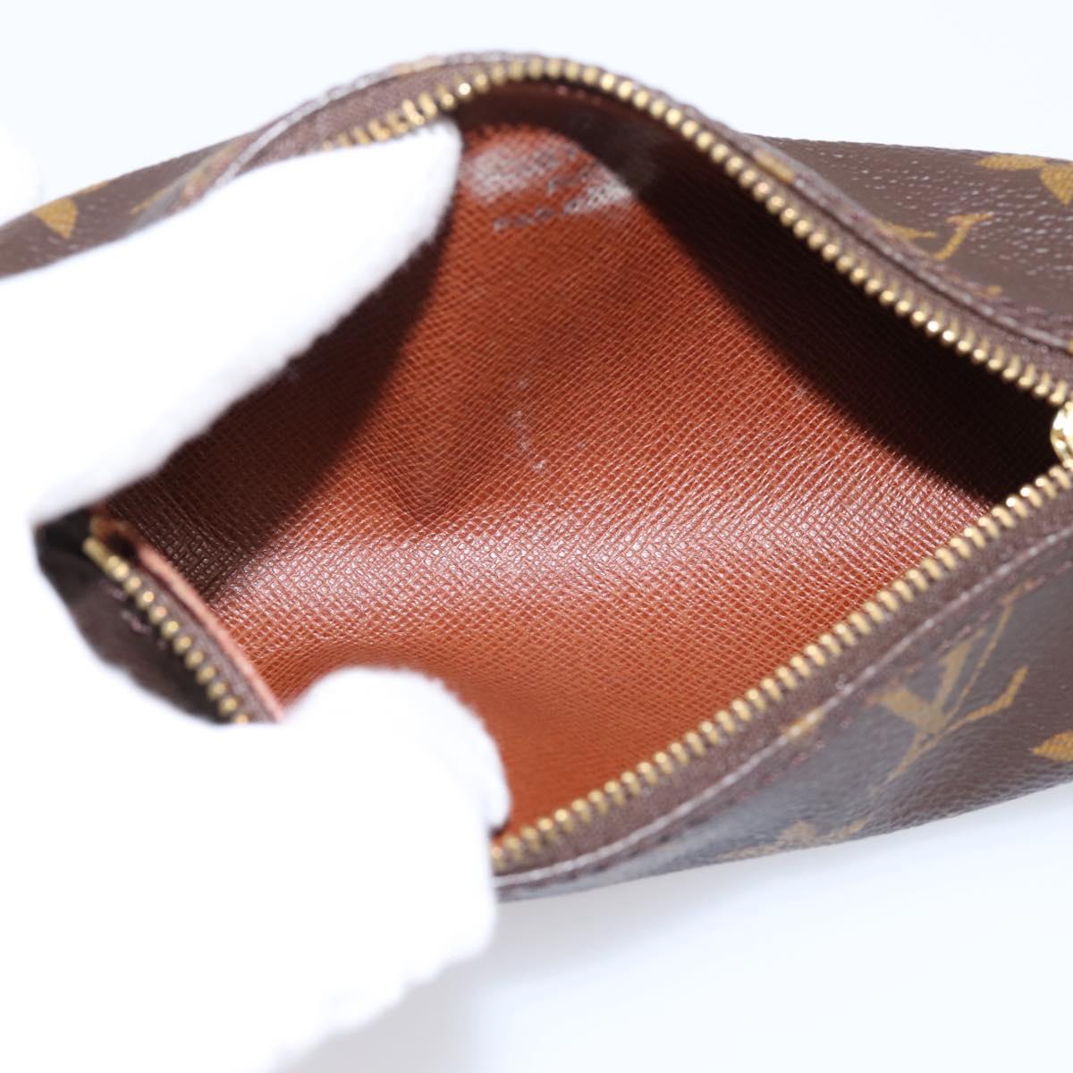 LOUIS VUITTON Monogram Papillon Pouch LV Auth 201993