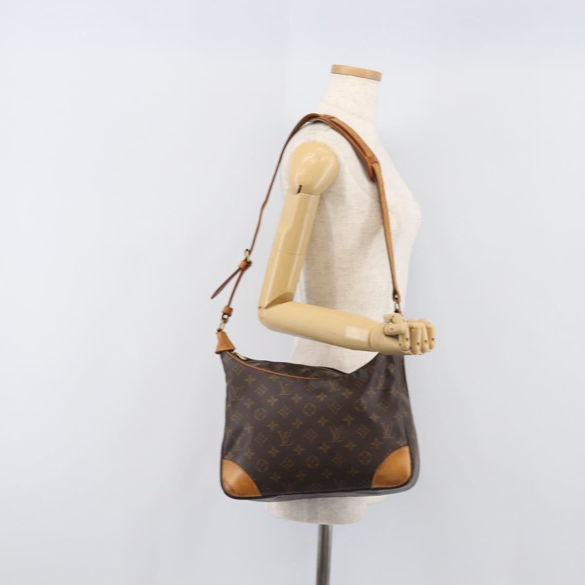 LOUIS VUITTON Monogram Boulogne 30 Shoulder Bag M51265 LV Auth 201996