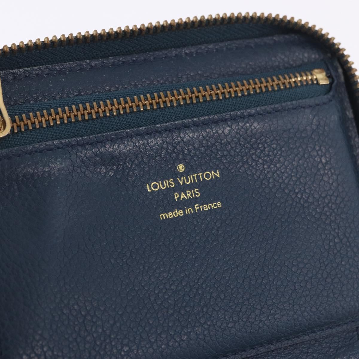 LOUIS VUITTON Empreinte Portefeuille Secret Compact Wallet M93430 LV Auth 202007