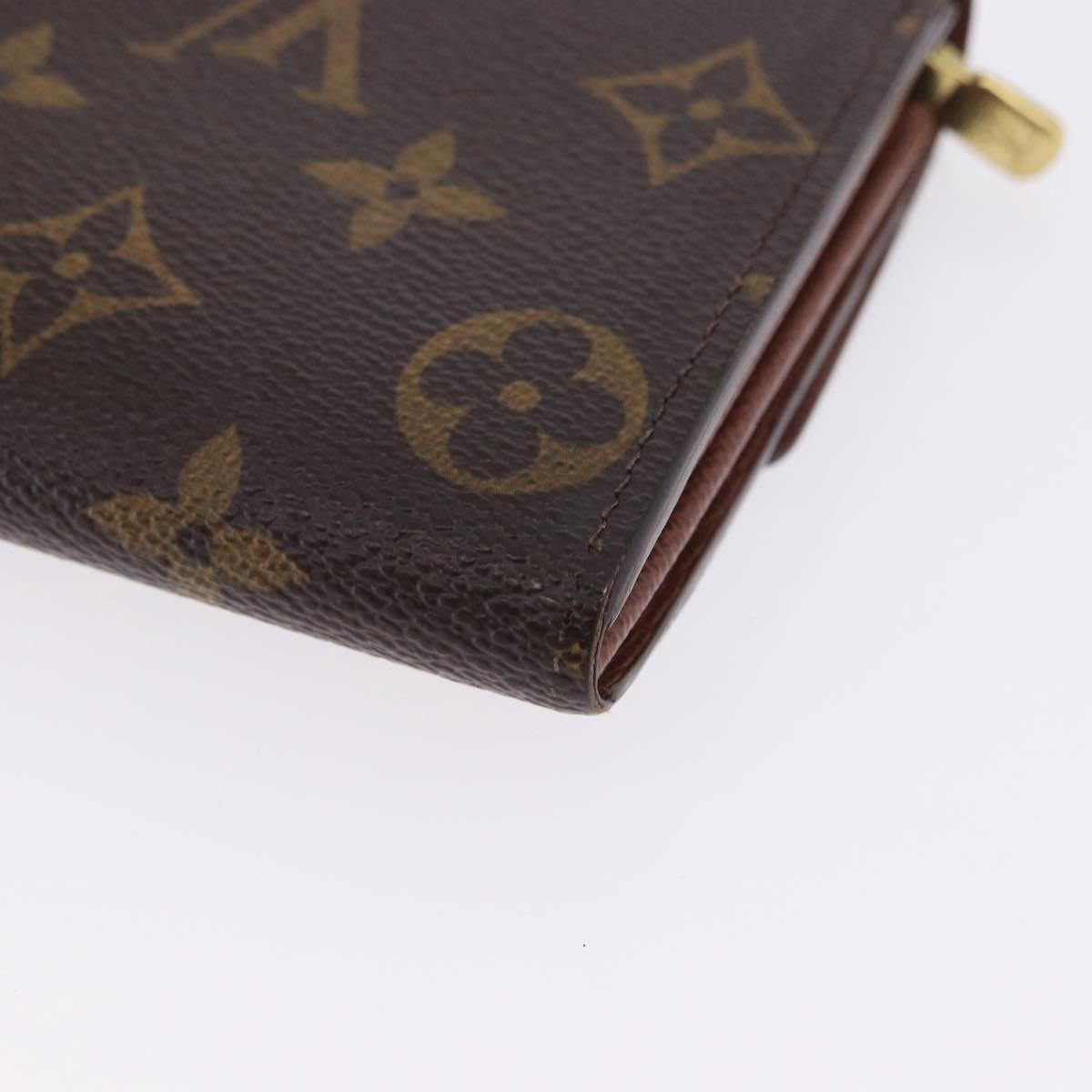 LOUIS VUITTON Monogram Portefeuille Sarah Long Wallet M61734 LV Auth 202008