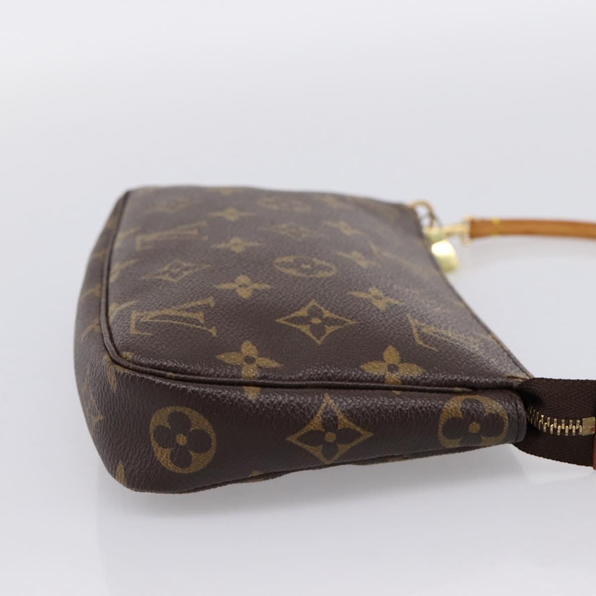 LOUIS VUITTON Monogram Pochette Accessoires Pouch M51980 LV Auth 202009