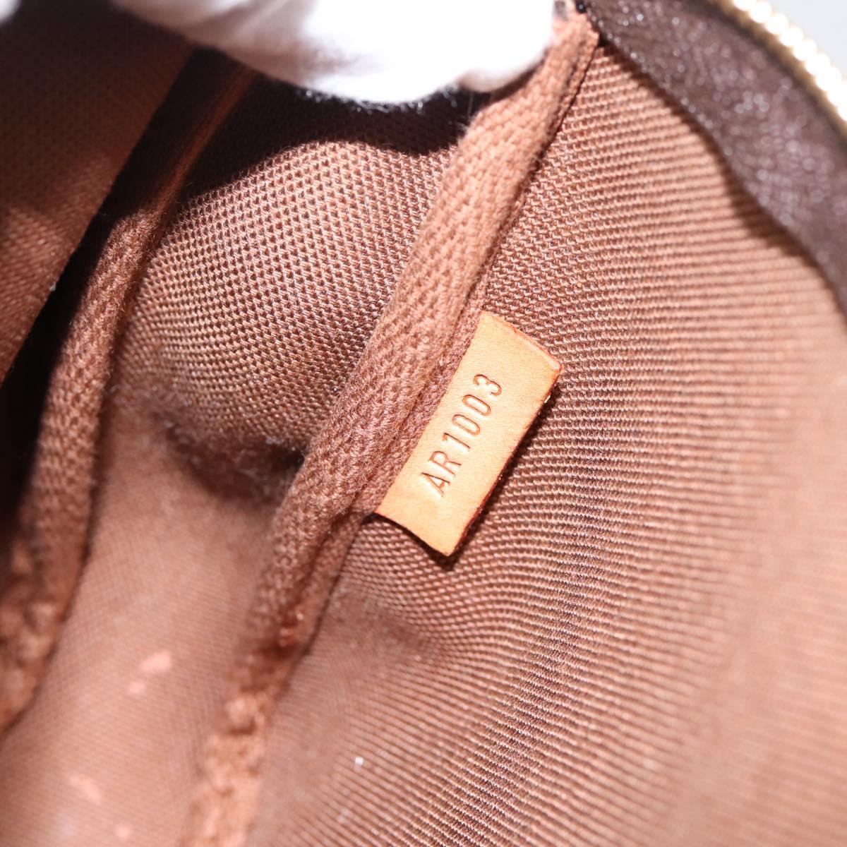 LOUIS VUITTON Monogram Pochette Accessoires Pouch M51980 LV Auth 202010V