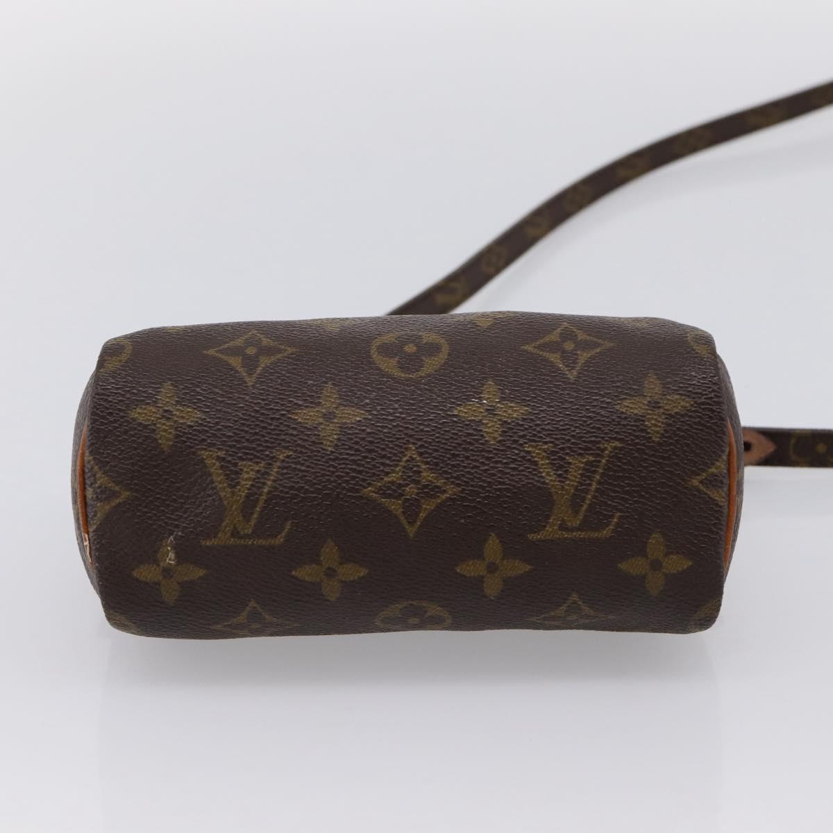 LOUIS VUITTON Monogram Mini Speedy Hand Bag M41534 LV Auth 202013