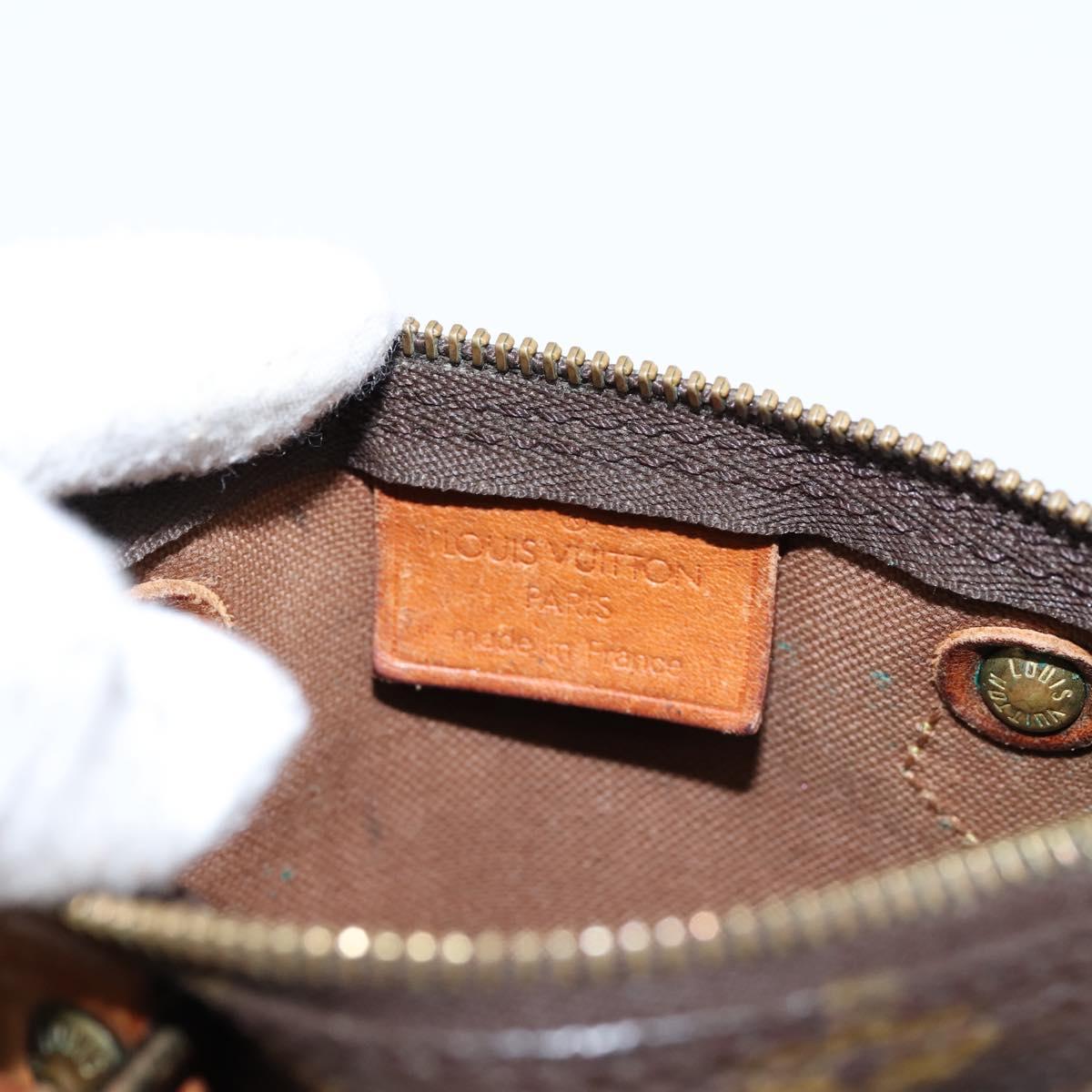 LOUIS VUITTON Monogram Mini Speedy Hand Bag M41534 LV Auth 202013
