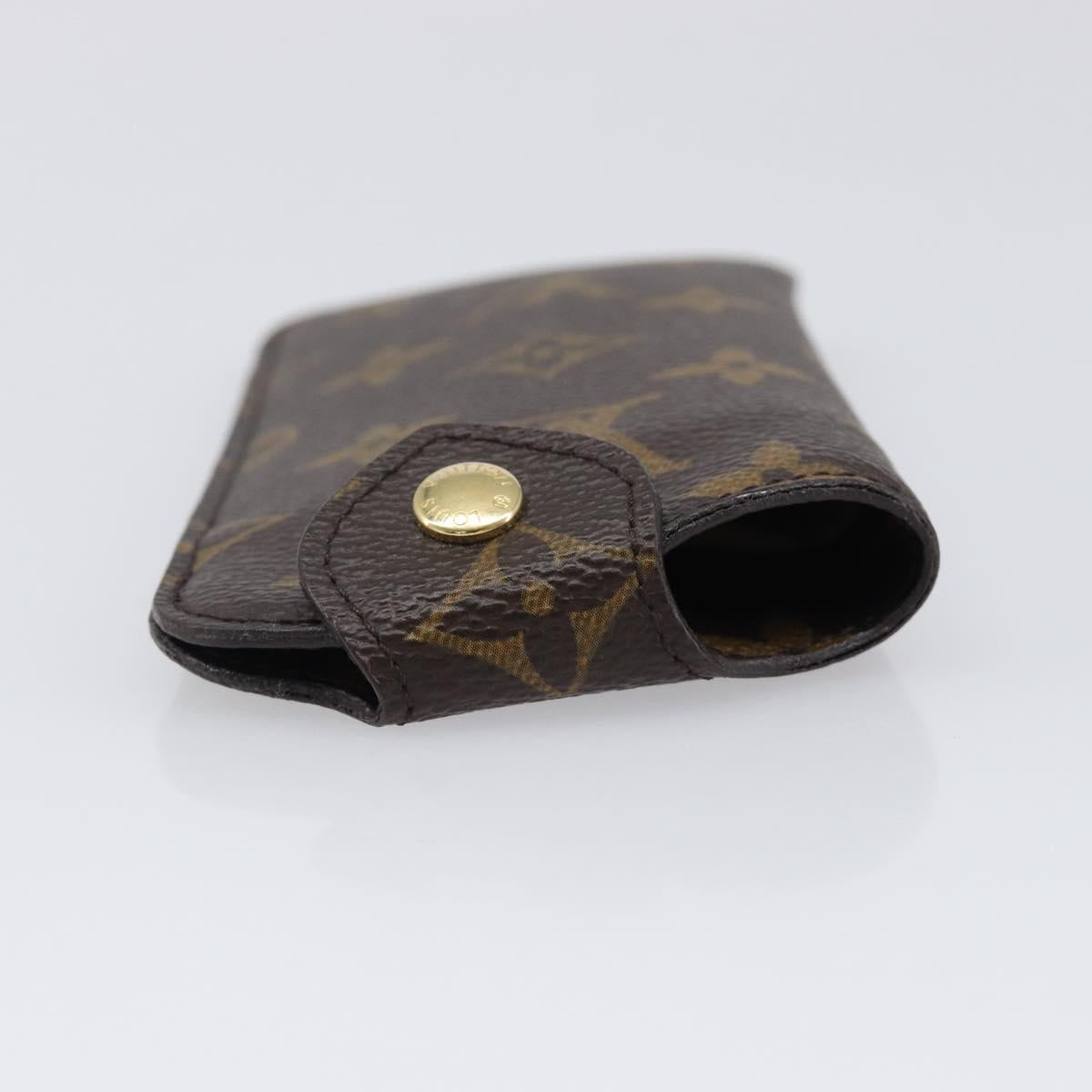 LOUIS VUITTON Monogram Etui Lunette PM Glasses Case M66545 LV Auth 202017A