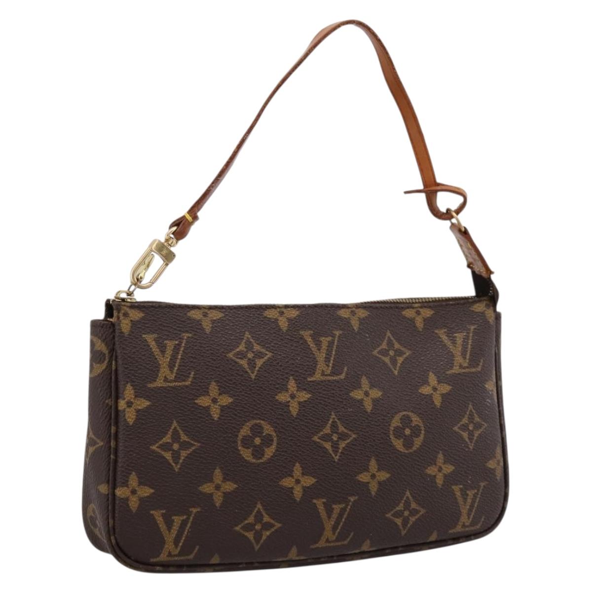 LOUIS VUITTON Monogram Pochette Accessoires Accessory Pouch M51980 Auth 202019