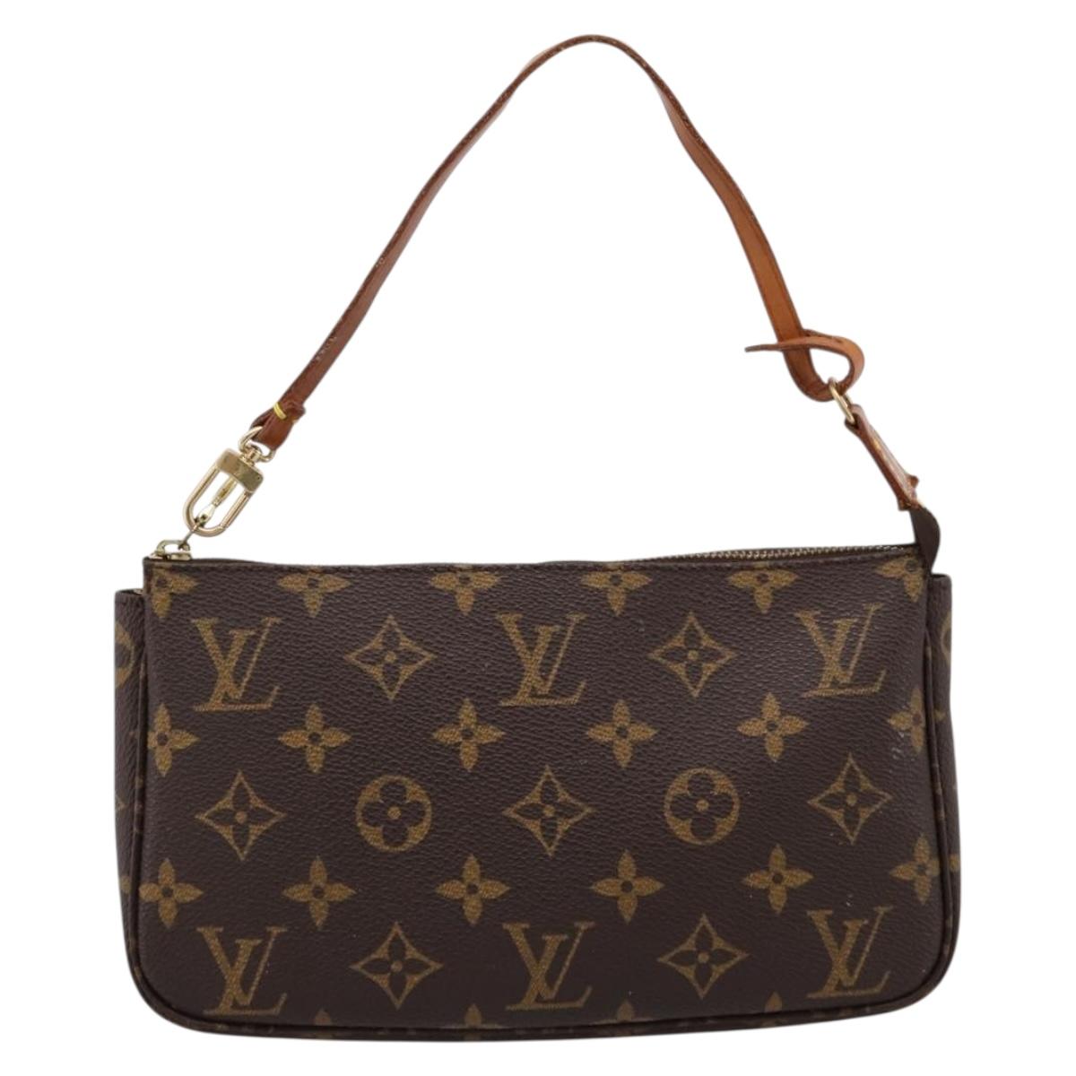 LOUIS VUITTON Monogram Pochette Accessoires Accessory Pouch M51980 Auth 202019