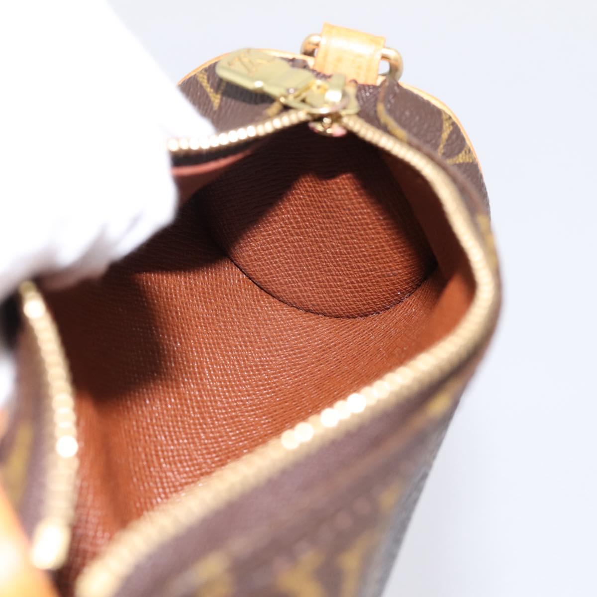 LOUIS VUITTON Monogram Papillon Pouch LV Auth 202020