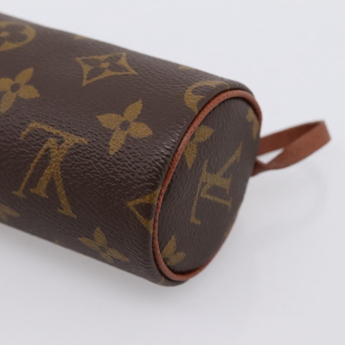 LOUIS VUITTON Monogram Papillon Pouch Pouch LV Auth 202022