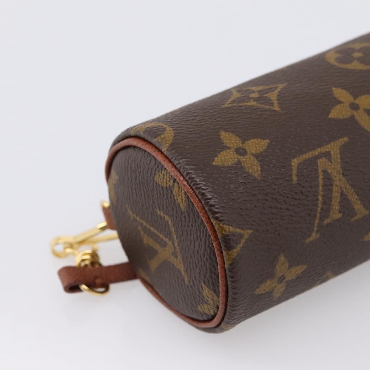 LOUIS VUITTON Monogram Papillon Pouch Pouch LV Auth 202022