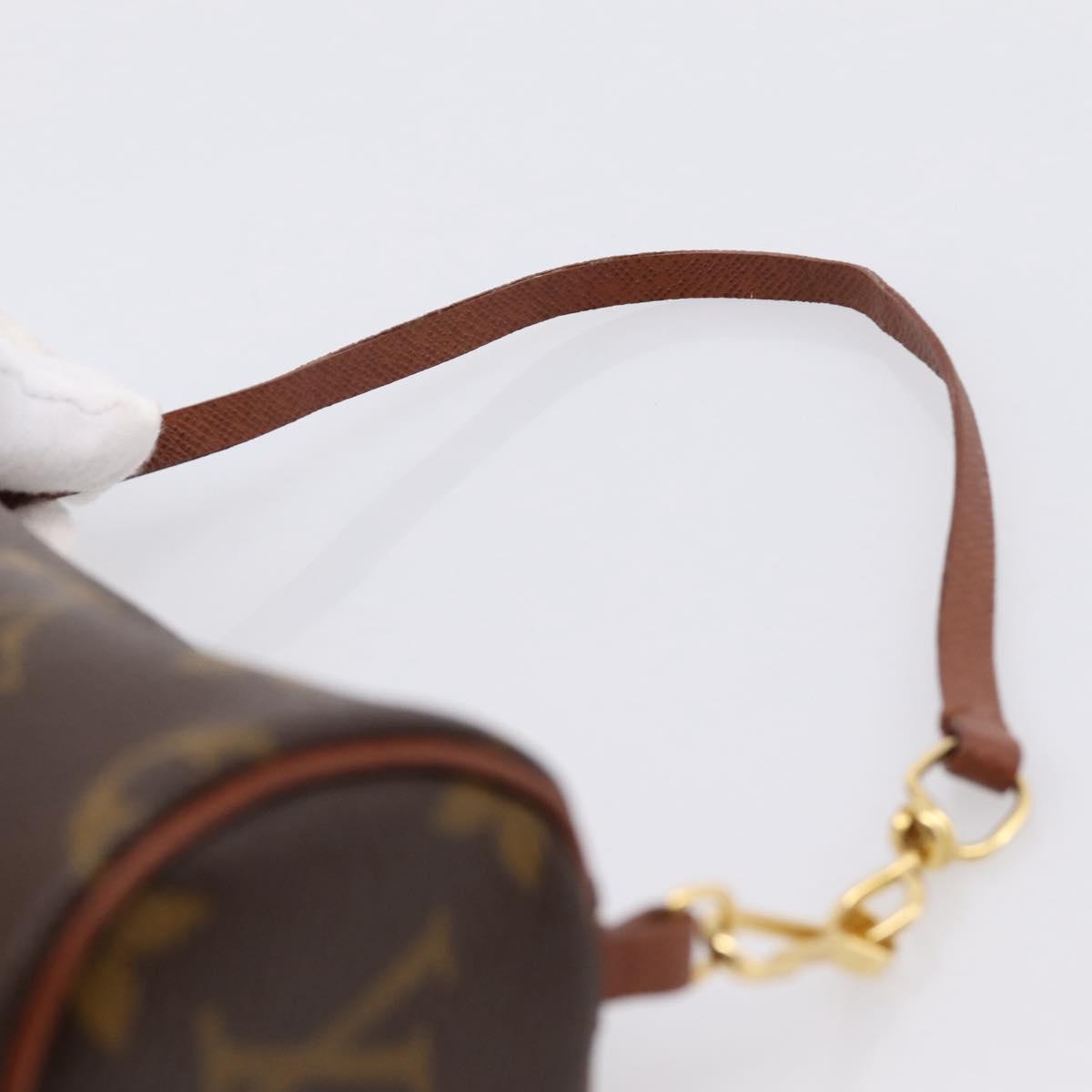 LOUIS VUITTON Monogram Papillon Pouch Pouch LV Auth 202022