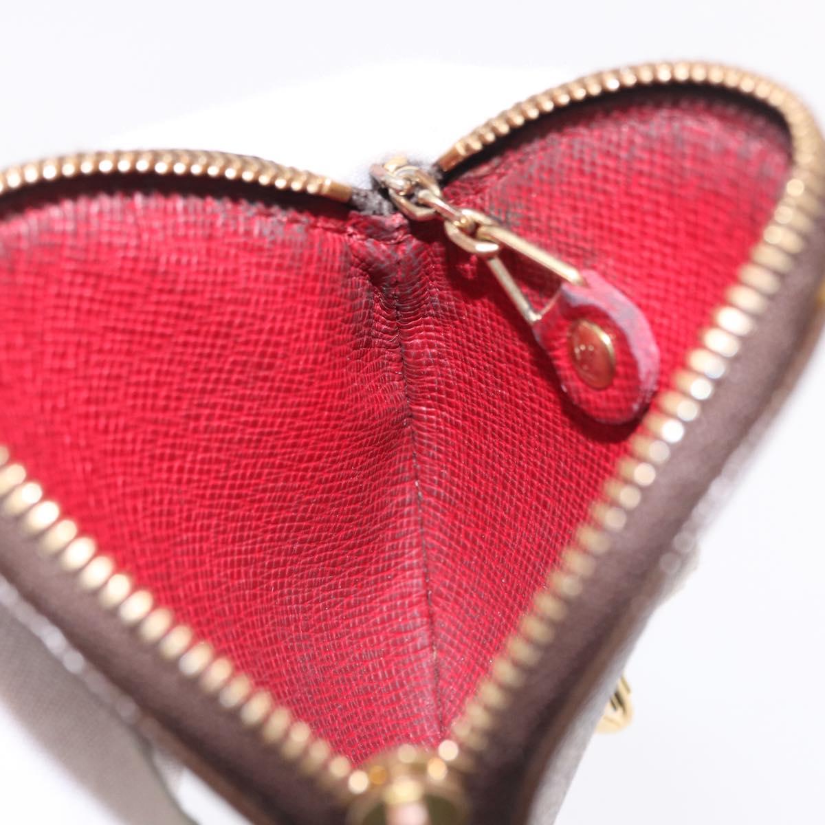 LOUIS VUITTON Monogram Cherry Porte Monnaie Ron Coin Purse M95043 Auth 202023