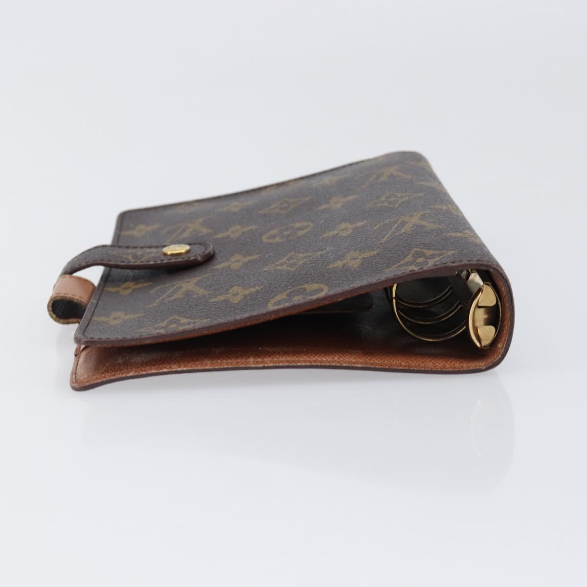 LOUIS VUITTON Monogram Agenda MM Day Planner Cover R20105 LV Auth 202024